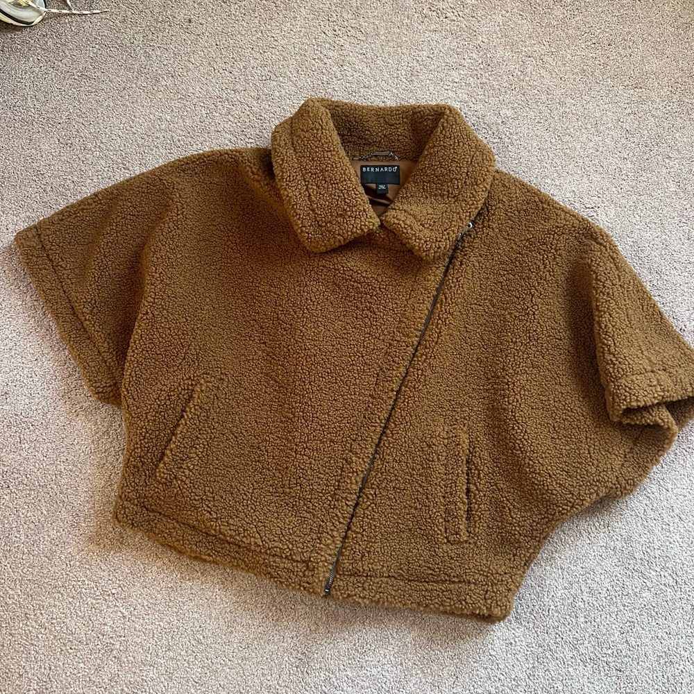 Bernardo Tan Sherpa Jacket
